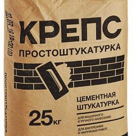 Крепс Простоштукатурка М-100 25кг.